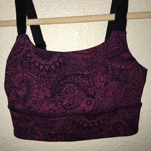 Paisley Lululemon Both Ways Bra
